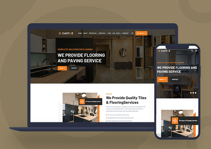 響應式外貿英文網站企業通用網站模板自適應手機端