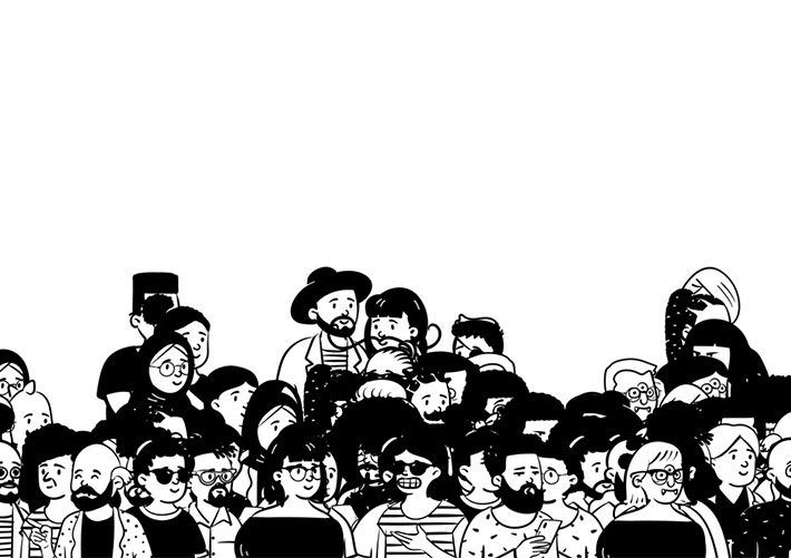 canvas繪制人群人物動畫特效代碼素材下載