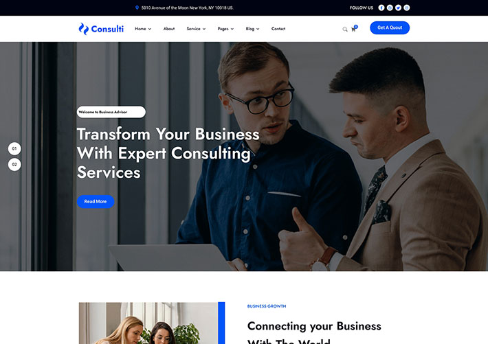 多樣式通用品牌企業官網網站前端網頁HTML源碼模板