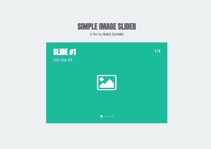 簡單的jQuery自動播放焦點圖插件HTML源代碼素材