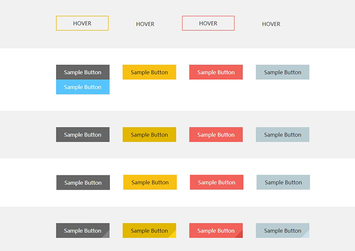 css3 transition按鈕動畫特效網頁源代碼素材