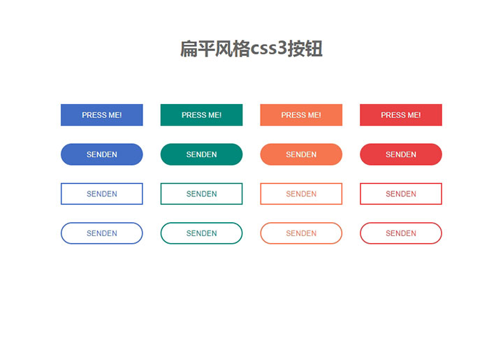水波擴散CSS3動畫按鈕網頁代碼素材