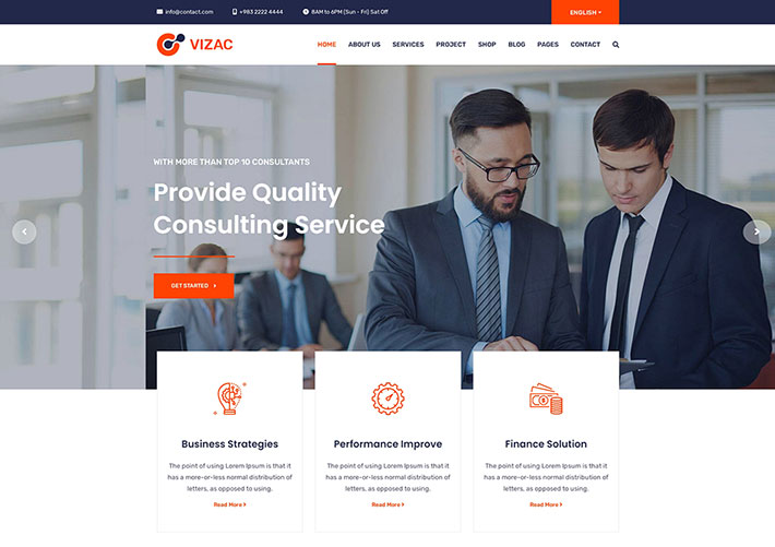多用途商務咨詢商業服務企業bootstrap網站網頁模板