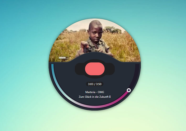 jQuery精致的音樂播放器網頁HTML代碼素材