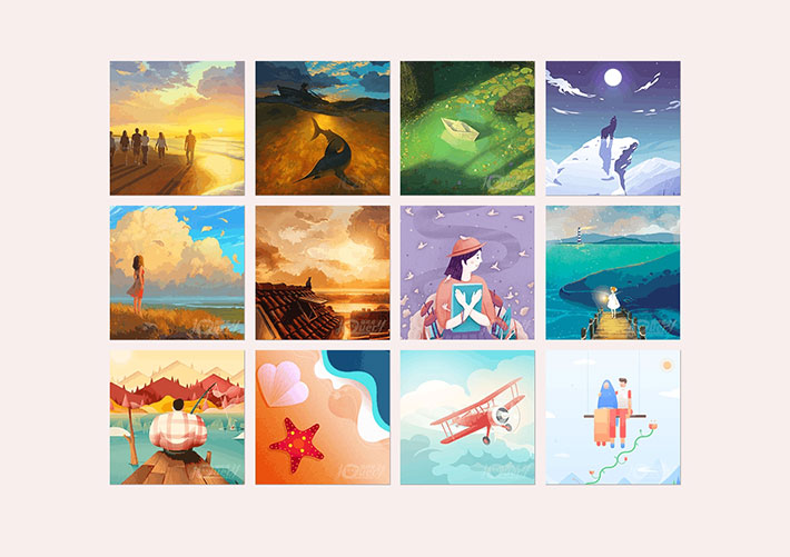 jQuery+CSS3懸停懸停翻轉特效網頁代碼素材