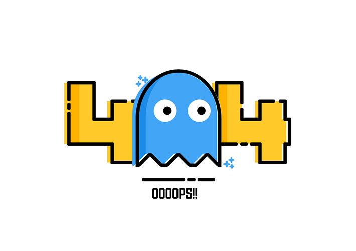 html錯誤頁源碼404卡通界面設計源碼網頁模板