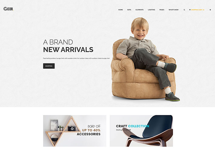 HTML5家具商城電商平臺網站響應式網頁源碼模板