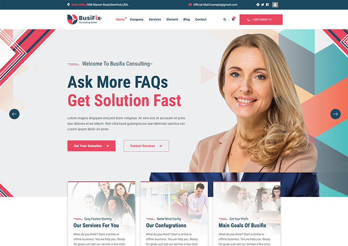 免費企業網站模板整站源碼