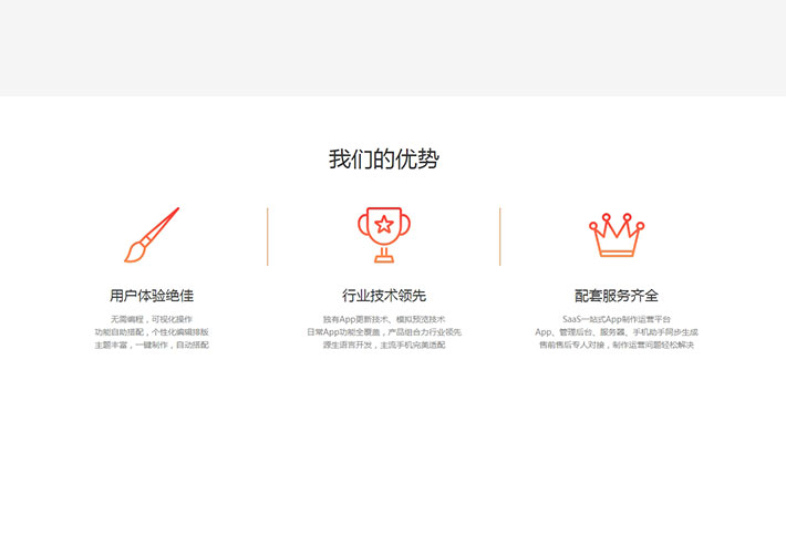 div css三大優勢排列布局代碼網頁HTML代碼素材