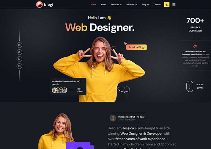 響應式網絡網站建設設計服務公司宣傳網站HTML模板
