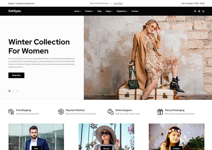 響應式時裝珠寶品牌設計企業網站網頁HTML源碼模板