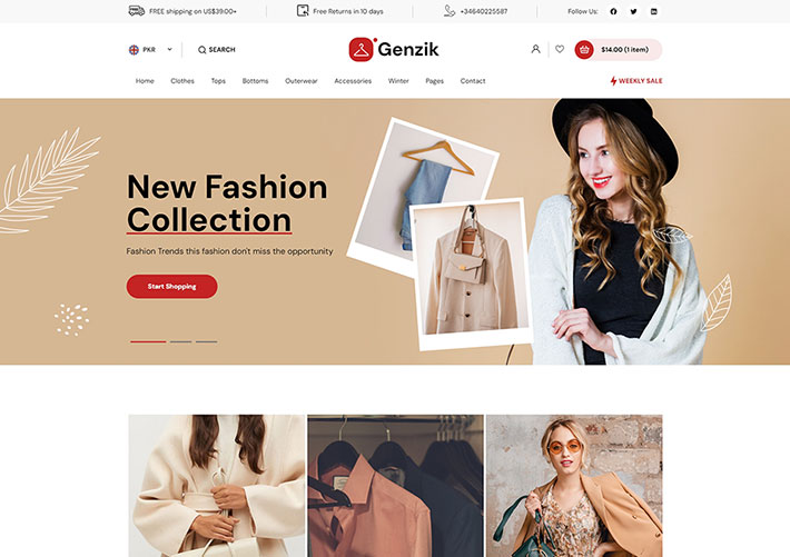 響應式線上商城電商平臺電子商務網站網頁HTML模板