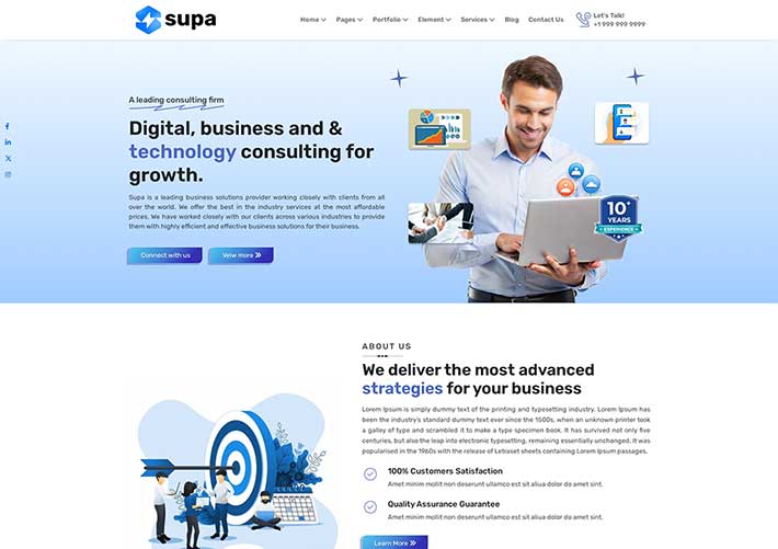 響應式網站模板源碼 官網網站模板源碼