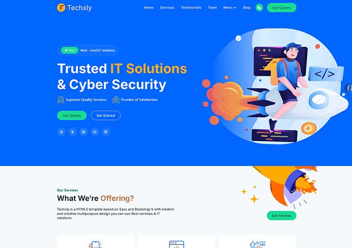 網站html模板web網頁源碼下載站