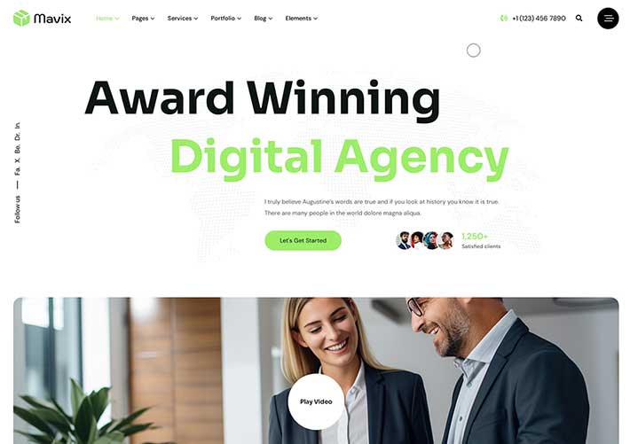 前端HTML靜態網頁網站模板資源