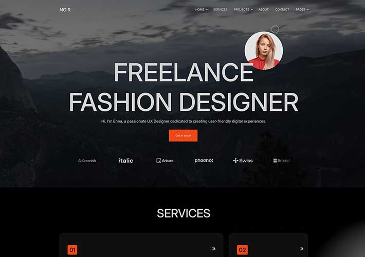 免費html網頁模板源代碼html素材庫