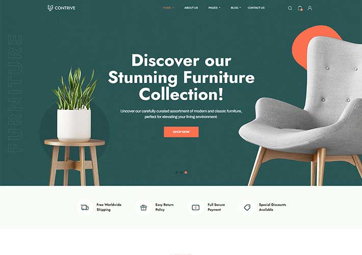 網站框架模板與公司CMS網站模板